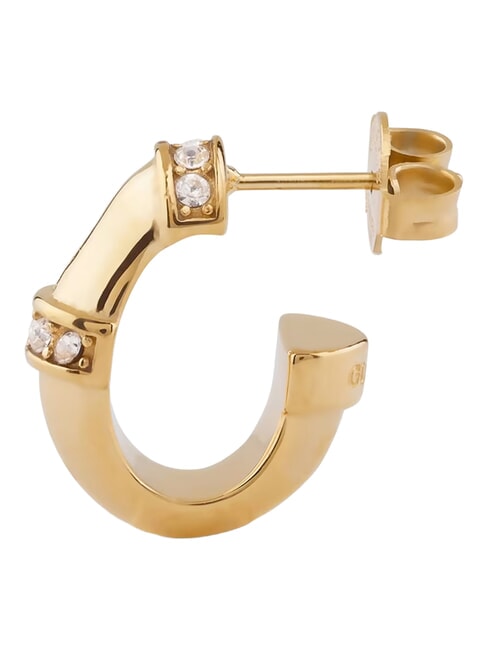 BAMBOO Boucles d'oreilles cr&eacute;oles en or jaune or jaune - Boucles d'oreilles