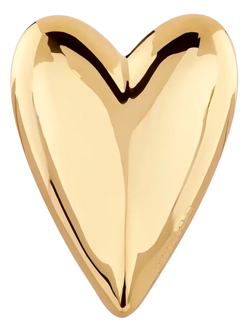 BERBERA Boucles d'oreilles en or jaune, mod&egrave;le c&oelig;ur or jaune - Boucles d'oreilles