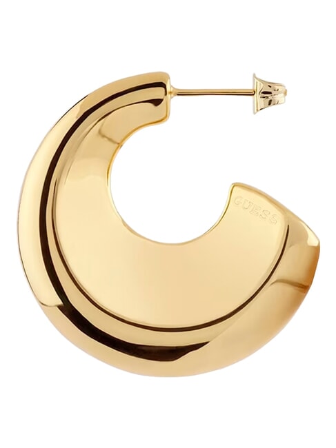 BERBERA Boucles d'oreilles, mod&egrave;le arrondi ultra-l&eacute;ger or jaune - Boucles d'oreilles