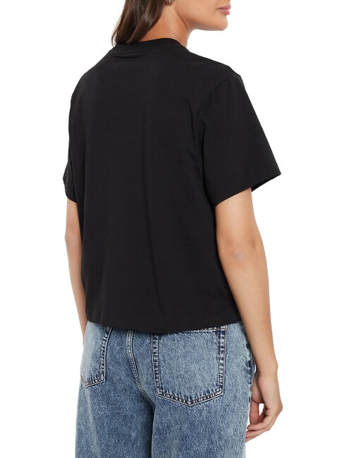 BOXY MINI TRIANGLE T-shirt en coton jetbla - T-shirt