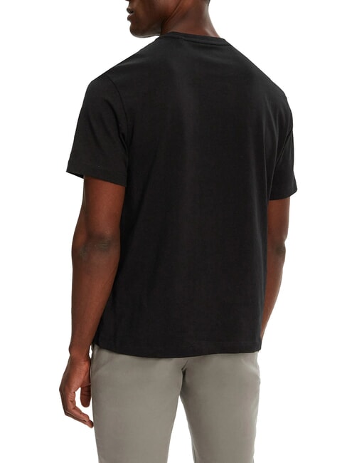 REGULAR LOGO T-shirt en coton jetbla - T-shirt