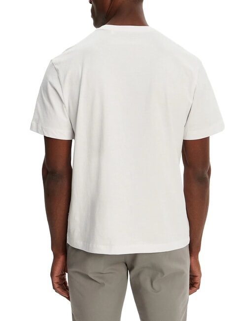 REGULAR LOGO T-shirt en coton blanc pur - T-shirt