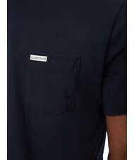 GUESS JEANS REGULAR LOGO T-shirt en coton oc&eacute;an audacieux - T-shirt - 3