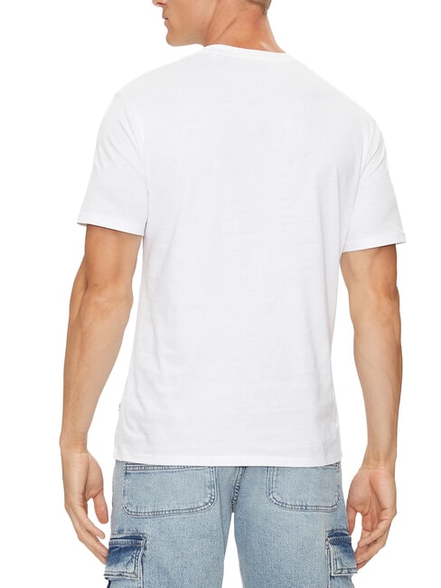 LOGO EMBRO T-shirt en coton blanc pur - T-shirt