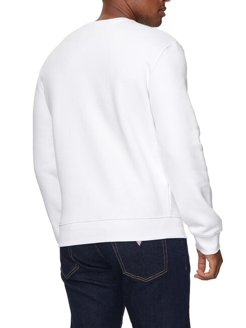 SLIM LOGO Sweat-shirt blanc pur - Pulls molletonn&eacute;s