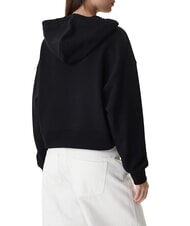 GUESS JEANS DROP BAKER CROP Sweatshirt &agrave; capuche jetbla - Sweat-shirts pour femmes - 2