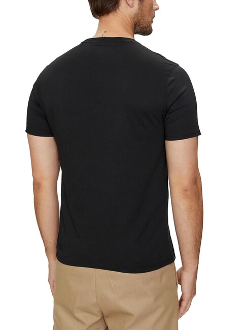 LOGO EMBRO T-shirt en coton jetbla - T-shirt