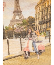 YNOT YESBAG SPECIAL Sac &agrave; bandouli&egrave;re en m&eacute;tal, pochette enveloppe voile paris - Sacs pour Femme - 3