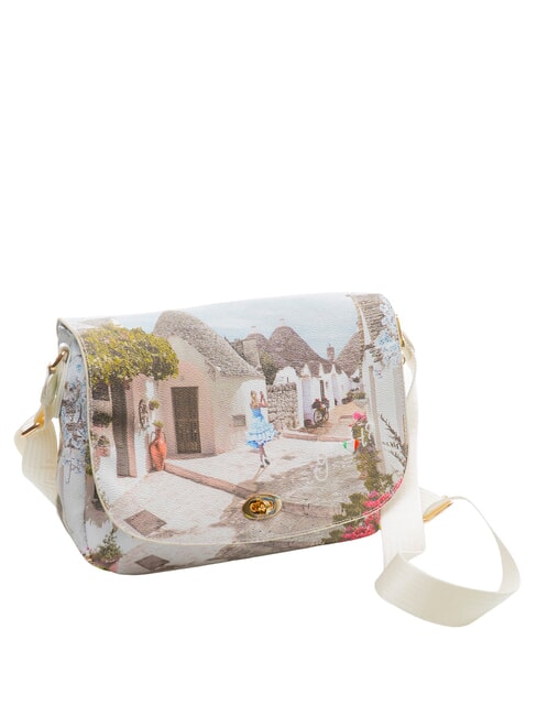 YESBAG Grand sac bandouli&egrave;re &agrave; rabat Alice au Trulli - Sacs pour Femme