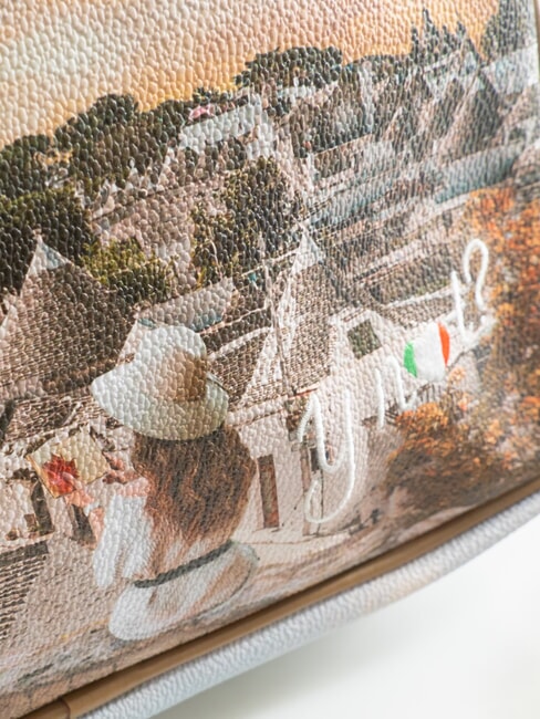 YESBAG Sac bandouli&egrave;re de reporter trulli romantique - Sacs pour Femme