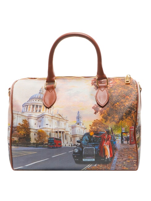 YESBAG Sac bandouli&egrave;re avec bandouli&egrave;re touriste londonien - Sacs pour Femme
