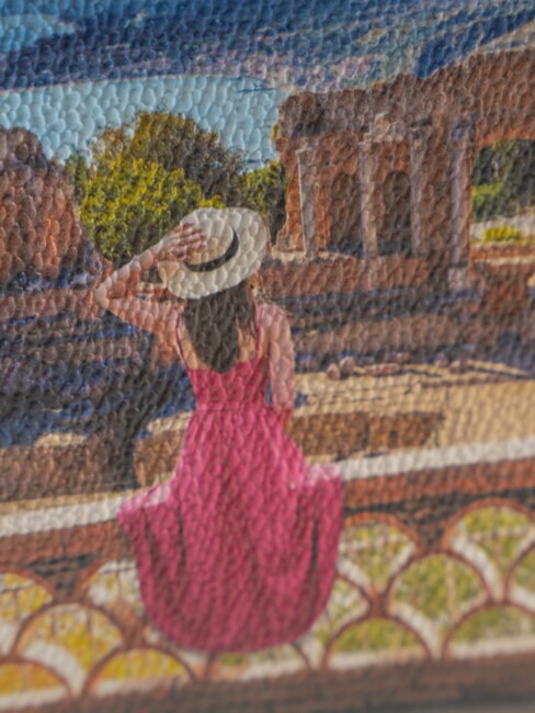 YESBAG Petite pochette avec bandouli&egrave;re &Eacute;t&eacute; de Taormina - Sacs pour Femme