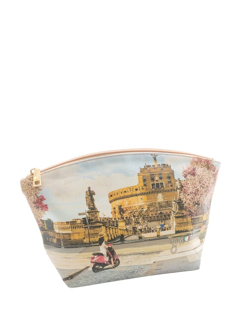 YESBAG Grande trousse de beaut&eacute; &eacute;vas&eacute;e VACANCES ROMAINES - Trousses