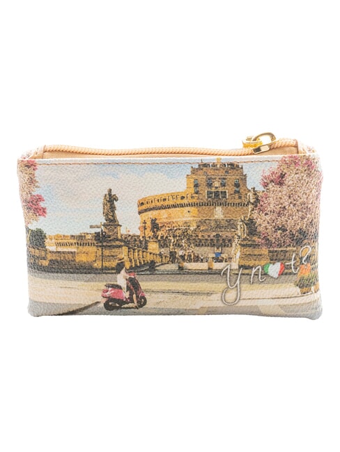 YESBAG Pochette porte-cl&eacute;s zipp&eacute;e VACANCES ROMAINES - Porte-cl&eacute;s