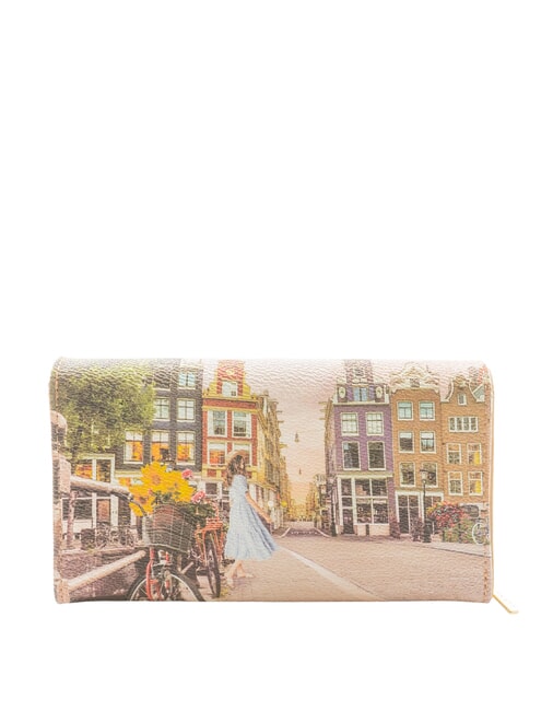 YESBAG Portefeuille moyen &agrave; rabat R&ecirc;ves de Hollande - Portefeuilles Femme