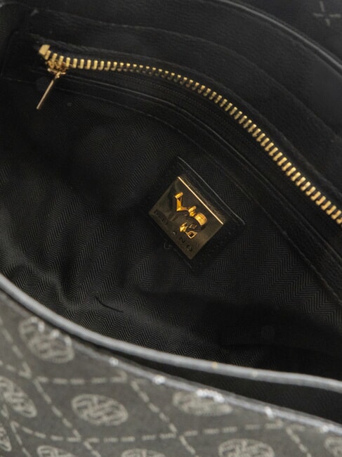 ROMANCE Sac &agrave; bandouli&egrave;re NOIR - Sacs pour Femme