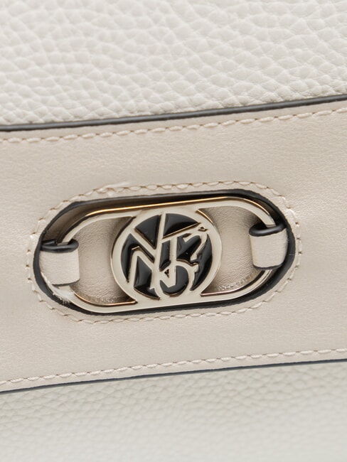 CINDY Sac bandouli&egrave;re &agrave; rabat blanc - Sacs pour Femme