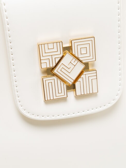 LUCY Sac bandouli&egrave;re moyen blanc - Sacs pour Femme