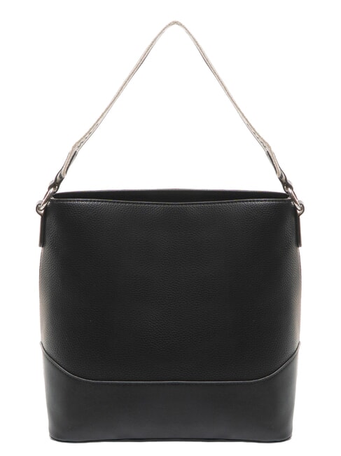 CINDY Sac bandouli&egrave;re Hobo NOIR - Sacs pour Femme