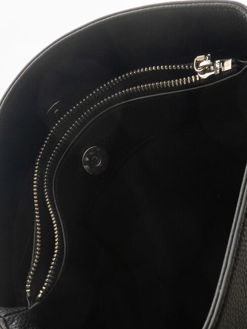 CINDY Sac bandouli&egrave;re Hobo NOIR - Sacs pour Femme