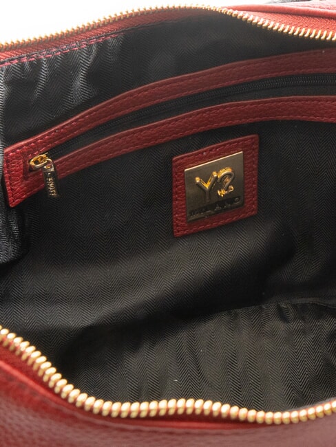 RACHEL Grand sac en forme de croissant avec bandouli&egrave;re cerise - Sacs pour Femme