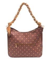 YNOT EMILY Sac &agrave; bandouli&egrave;re logo chocolat - Sacs pour Femme - 3