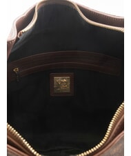 YNOT EMILY Sac &agrave; bandouli&egrave;re logo chocolat - Sacs pour Femme - 5