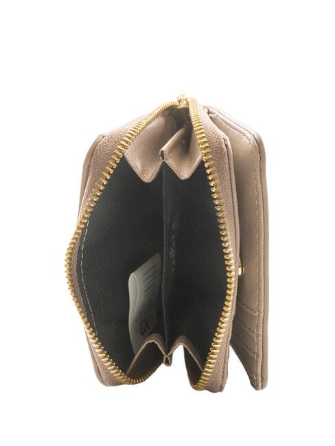 AMBER Petit portefeuille avec logo Miel - Portefeuilles Femme