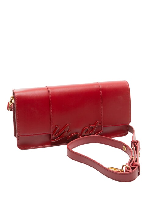 AMBER Sac &agrave; bandouli&egrave;re pochette cerise - Sacs pour Femme