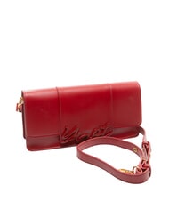 YNOT AMBER Sac &agrave; bandouli&egrave;re pochette cerise - Sacs pour Femme - 2