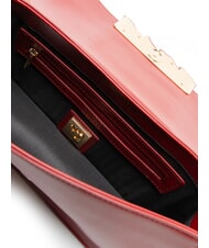 YNOT AMBER Sac &agrave; bandouli&egrave;re pochette cerise - Sacs pour Femme - 5