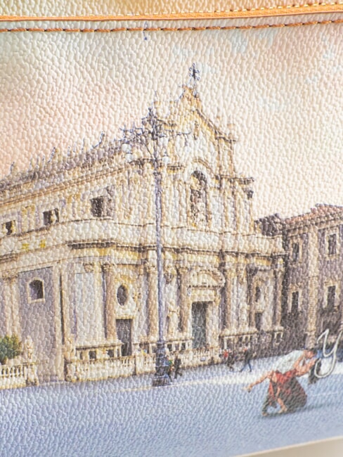 YESBAG Sac &agrave; bandouli&egrave;re Cath&eacute;drale de Catane - Sacs pour Femme