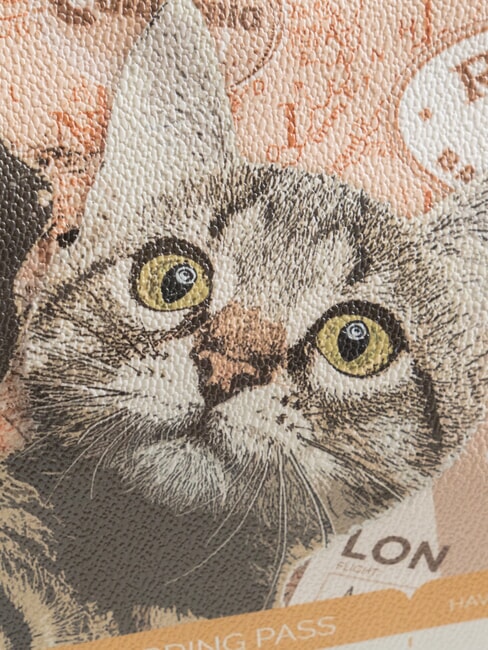 BEST FRIENDS sac bandouli&egrave;re carte des chats - Sacs pour Femme