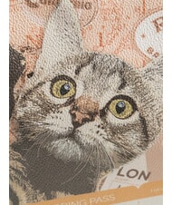 YNOT BEST FRIENDS sac bandouli&egrave;re carte des chats - Sacs pour Femme - 4