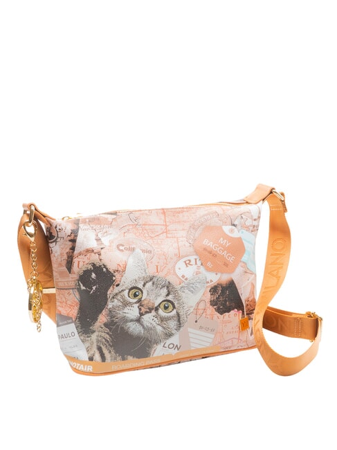 BEST FRIENDS sac bandouli&egrave;re carte des chats - Sacs pour Femme