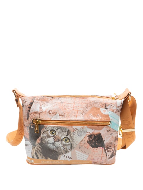 BEST FRIENDS sac bandouli&egrave;re carte des chats - Sacs pour Femme