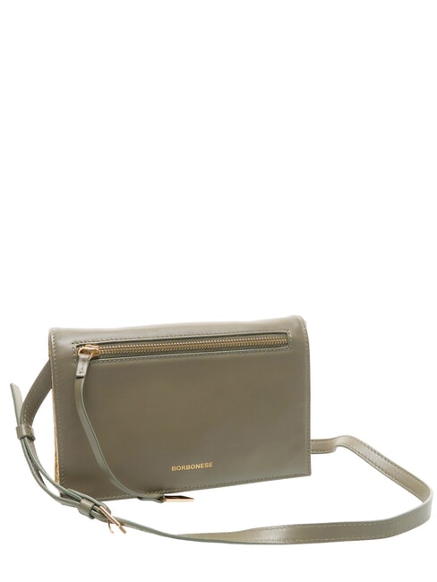 LIVRE Mini sac bandouli&egrave;re gris argile/op - Sacs pour Femme