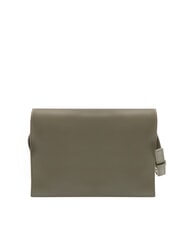 BORBONESE LIVRE Mini sac bandouli&egrave;re gris argile/op - Sacs pour Femme - 4