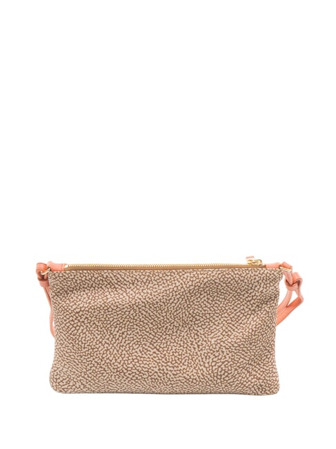 CLASSICA sac bandouli&egrave;re papaye beige/rouge - Sacs pour Femme