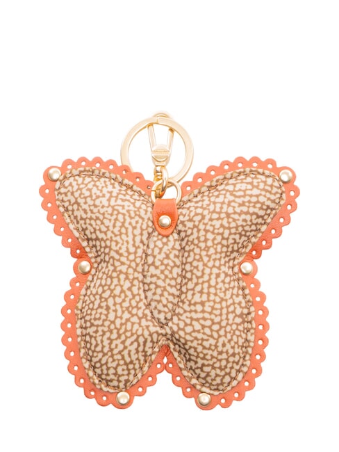 Farfalla Porte-cl&eacute;s papaye beige/rouge - Porte-cl&eacute;s