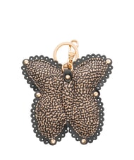 BORBONESE Farfalla Porte-cl&eacute;s OP / NATUREL / NOIR - Porte-cl&eacute;s - 2