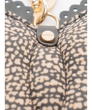 BORBONESE Farfalla Porte-cl&eacute;s OP / NATUREL / NOIR - Porte-cl&eacute;s - 3