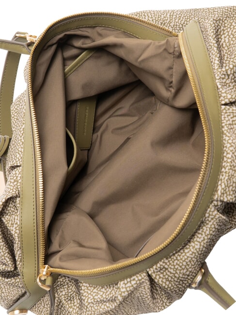 VIS-A-VIS Sac &agrave; main maxi, avec bandouli&egrave;re olive - Sacs pour Femme