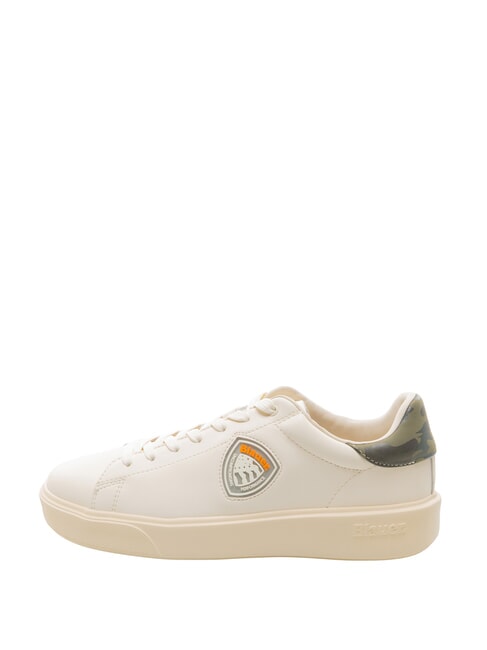 BUCK Baskets blanc/militaire - Chaussures Homme