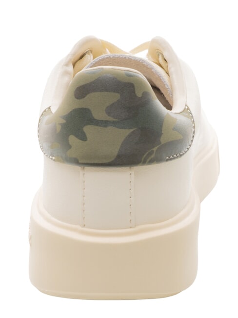 BUCK Baskets blanc/militaire - Chaussures Homme