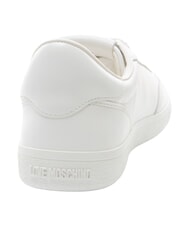LOVE MOSCHINO CLOUD25 Baskets en cuir blanche - Chaussures Femme - 3