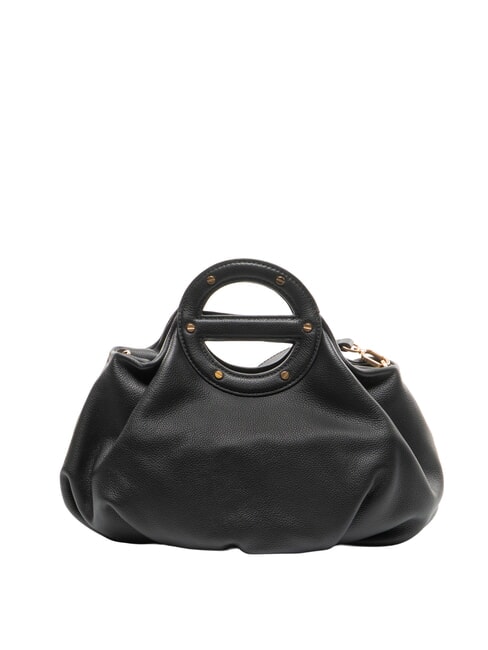 VIS-A-VIS Sac &agrave; main en cuir, avec bandouli&egrave;re Noir - Sacs pour Femme