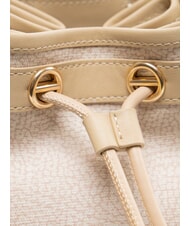 BORBONESE FLIGHT Mini sac bandouli&egrave;re seau sable - Sacs pour Femme - 3