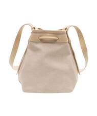 BORBONESE FLIGHT Mini sac bandouli&egrave;re seau sable - Sacs pour Femme - 4