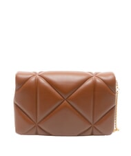 LOVE MOSCHINO EMBOSSED Mini sac bandouli&egrave;re brun - Sacs pour Femme - 4